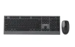 Gembird KBS-WPS-02 Dual-mode slim wireless desktop set, 2.4G+BT, US layout