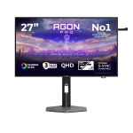 67,3 cm (26.5) 2560 x 1440 Pixel AOC AGP277QKDC 16:9 Quad HD OLED 0,03 ms 720 Hz HDR DisplayPort HDMI USB-Hub Pivot Height VESA Speaker (AGP277QKDC)