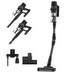 Taurus Homeland X9 Pro Pet & Car Cordless Stick Vacuum Cleaner Battery-powered Dry HEPA Bagless 0.7 l 615 W Black, Brown 2.5 Ah