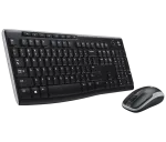 Logitech MK270 Tastatur RF Wireless QWERTZ Ungarisch Schwarz - Tastaturen (Standard, Wireless, RF Wireless, QWERTZ, Schwarz, Maus enthalten) (920-004526)