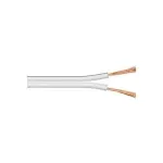 MicroConnect - Lautsprecherkabel - 1.5 mm - ohne Stecker zu ohne Stecker - 25 m - wei