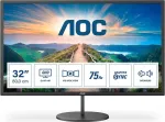 AOC V4 Q32V4 Computerbildschirm 80 cm (31.5 ) 2560 x 1440 Pixel 2K Ultra HD LED Schwarz (Q32V4)