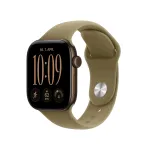 Apple Watch Series 12 GPS + Cellular 42mm Dark Bronze Aluminium Case with Olive Sport Band - S/M (MJG44ZR/A)
