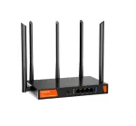 Tenda W30E AX3000 wireless router Gigabit Ethernet Dual-band (2.4 GHz 5 GHz) Black