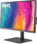 BenQ PD2706U 27 Zoll 3.840 x 2.160 Pixel 60 Hz IPS 16:9 Reaktionszeit 5 ms 1.200:1 Pixeldichte 163 ppi Helligkeit 350 cd/m HDMI Display Port USB-C 90 W USB-C Power Delivery mit Lautsprecher [Energieklasse G] (9H.LLJLB.QEE)