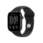 Apple Watch Series 12 GPS + Cellular 42mm Black Aluminium Case with Black Sport Band - S/M (MJG04ZR/A)