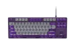 FURY Kanabo K2 Gaming Keyboard US white backlight mechanical grey-purple