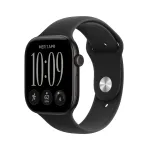 Apple Watch Series 12 GPS + Cellular 46mm Black Aluminium Case with Black Sport Band - M/L (MJG94ZR/A)