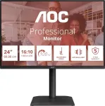 AOC X24E4U LED-Monitor 61?cm (24) WUXGA HDMI/DP Schwarz