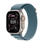 Apple Watch Ultra 3 Titanium Cellular 49mm Natur (Alpine Loop hellblau) Small (MEWK4QF/A)