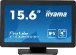 iiyama ProLite T1633MSC-B1, 39,6cm (15,6 ), Projected Capacitive, 10 TP, Full HD, USB, Kit (USB), schwarz Touchmonitor (16:9), Bildschirmdiagonale: 39,6 cm (15,6 ), Projected Capacitive, Multi Touch (10 Punkte), 1920x1080 Pixel, VESA Mount (100x100 m ...