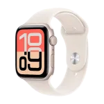Watch Apple Watch SE 3 (2025) GPS 44mm Starlight Aluminium Case with Sport Band M/L - Starlight (MEHJ4MP/A)