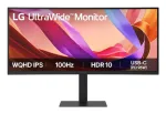LCD Monitor LG 34 3440 x 1440 pixels Wide Quad HD Native aspect ratio 21:9 LCD Curved 34U650A-B