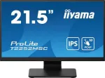 iiyama ProLite T2252MSC-B2, 54,6cm (21.5), Full HD, USB, Kit (USB), schwarz Touchmonitor (16:9), 54,6 cm (21.5), kapazitiv, Multi Touch, Auflsung: 1920x1080 Pixel, VESA Mount (100x100 mm), Lautsprecher, Reaktionszeit: 5ms, Helligkeit 225cd, Blickwink ...