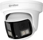Ernitec Wolf Ultra 8MP Turret 190 Lens & IR/White Light 30m/20m, PoE, IP66 - NDAA (0070-08129)