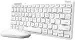 TRUST LYRA WL KEYBOARD + MOUSE WHITE DE (25075)