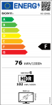 Sony TV KD55X85L 55 (139cm) Smart TV Android 4K UHD Black