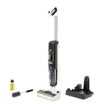 Vacuum Cleaner KARCHER FCV 4 Dry&wet 3-in-1 stick vacuum White/Black Bagless Battery 1.056-131.0