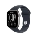 Apple Watch Series 12 GPS 42mm Space Grey Aluminium Case with Navy Blue Sport Band - M/L (MJE94ZR/A)