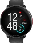 Polar Vantage V3 - Aluminum - Sportuhr mit Band - Silikon - Anzeige 3.5 cm (1.39) - 32 GB - Bluetooth - 57 g - Night Black (900108890)
