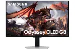 81,3 cm (32) 3840 x 2160 Pixel SAMSUNG LS32DG802SUXEN 16:9 4K Ultra HD OLED 0,03 ms 240 Hz HDR DisplayPort HDMI USB-Hub Pivot Height VESA Speaker (LS32DG802SUXEN)