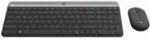 Logitech MK470 SLIM WRLS KEYB + MOUSE 2.4 GHz, QWERTY, 10 m, Optical 1000 dpi (920-009196)