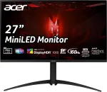 Acer Nitro XV275K P3biipruzx - XV5 Series - LED-Monitor - Gaming - 69 cm (27) - 3840 x 2160 4K - IPS - 1000 cd/m - 200000:1 - DisplayHDR 1000 - 1 ms - 2xHDMI, DisplayPort, USB-C - Schwarz [Energieklasse F] (UM.HXXEE.305)