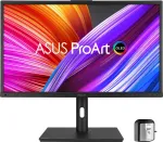 ASUS ProArt PA27DCE-K. Bildschirmdiagonale: 68,3 cm (26.9), Display-Auflsung: 3840 x 2160 Pixel, HD-Typ: 4K Ultra HD, Bildschirmtechnologie: OLED, Reaktionszeit: 0,1 ms, Natives Seitenverhltnis: 16:9, Bildwinkel, horizontal: 178, Bildwinkel, vertikal ...