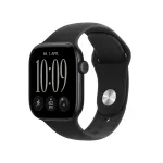 Apple Watch Series 12 GPS 42mm Black Aluminium Case with Black Sport Band - M/L (MJEC4ZR/A)