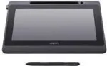 Wacom DTU-1141B - Digitalisierer mit LCD Anzeige - 22,32 x 12,56 cm - elektromagnetisch - 4 Tasten - kabelgebunden - USB2.0 - Schwarz (DTU1141B-CH2)