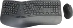 Conceptronic ORAZIO ERGO Kabelloses Set aus ergonomischer Tastatur und vertikaler Maus - deutsch (ORAZIO02DE)