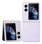 Nubia Flip 2 - 5G Smartphone - Dual-SIM - RAM 8 GB Interner Speicher 256 GB - OLED-Display - 6.9 - 2790 x 1188 Pixel (120 Hz) - 2x Rckkameras 50 MP, 2 MP - front camera 32 MP - Lila-Violett (123447101084)