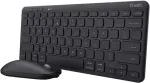 Trust Lyra - Tastatur-und-Maus-Set - Multi-Device - kabellos - Bluetooth, 2,4 GHz - QWERTZ - Deutsch - Schwarz (24845)
