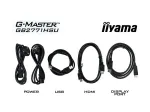 IIYAMA GB2771HSU-B1 27inch Fast IPS Gaming G-Master Red Eagle FreeSync Premium G-Sync Compatible 1920x1080 240Hz 350cd/m