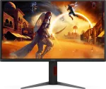 AOC Gaming Q27G4ZD - OLED-Monitor - Gaming - 68.6 cm (27) (26.5 sichtbar) - 2560 x 1440 QHD @ 240 Hz - 1000 cd/m - 15000000:1 - DisplayHDR 400 True Black - 0.03 ms - 2xHDMI, DisplayPort - Schwarz, Rot (Q27G4ZD)