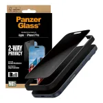 PanzerGlass 2-Way Privacy Schutzglas iPhone 17 Pro/UWF