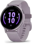Garmin vvoactive 5 - Orchid - intelligente Uhr mit Band - Silikon - Handgelenkgre: 125-190 mm - Anzeige 3,04 cm (1,2) - 4GB - Bluetooth, ANT+, Wi-Fi - 26 g (010-02862-13)