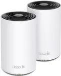 TP-Link Deco XE75 V1 - WLAN-System (3 Router) - up to 7,200 sq.ft - Netz - GigE, 802,11ax (Wi-Fi 6E) - 802,11a/b/g/n/ac/ax - Multi-Band (Deco XE75(3-pack))