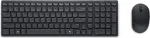 Dell Pro Compact Silent Keyboard and Mouse - KM555 - Tastatur-und-Maus-Set - kabellos - 2,4 GHz, Bluetooth 5,1 - QWERTZ - Deutsch - Schwarz - mit 3 years NBD Advance Exchange (KM555-BLK-GER)