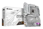 Mainboard GIGABYTE AMD X870 Socket AM5 ATX RAM DDR5-SDRAM 4xSlots On-board graphics card Yes Wi-Fi Yes Bluetooth Yes 4xNumber of M.2 (M) slots X870 AORUS ELITE WIFI7 ICE X870AELITEWF7ICE1.1
