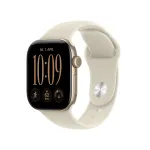 Apple Watch Series 12 GPS + Cellular 42mm Light Gold Aluminium Case with Sand Sport Band - M/L (MJG34ZR/A)