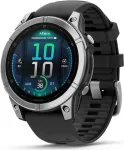 Garmin Fenix E 3,3 cm (1.3) AMOLED 47 mm Digital 454 x 454 Pixel Touchscreen Edelstahl WLAN GPS (010-03025-00)