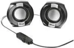 Trust Polo - Lautsprecher - 2,0-Kanal - USB - 4 Watt (Gesamt) - Schwarz (25164)