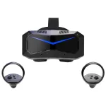 Pimax Crystal Super VR Headset, QLED 57PPD, Eye-Tracking, PC Compatible - Black