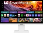 LG 32U850SA-W 4K UHD Smart Monitor 80 cm (32) 4K UHD (3840 x 2160), IPS-Panel, 400 cd/m, 5 ms, 60 Hz, HDMI, USB-C, USB-A, WebOS (32U850SA-W.AEU)