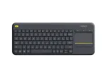 Logitech K400 Plus keyboard RF Wireless Dutch Black