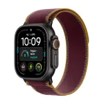 Apple Watch Ultra 4 Titanium Cellular 49mm Schwarz (Trail Loop burgunder) S/M (MJC34QF/A)