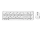 LOGITECH Signature Slim Combo MK950 Keyboard and mouse set wireless Bluetooth 5.1 LE QWERTY off-white (PAN) (920-012489)