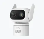 eufy by Anker Cam C31 Solo wei - 360 PTZ Netzwerkkamera mit KI-Erkennung und Farbnachtsicht