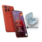 Motorola edge 60 neo + Moto Buds PG38C05749 16.1 cm (6.36) Dual SIM Android 15 5G USB Type-C 8 GB 256 GB 5200 mAh Red